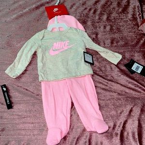 Brand new baby (3 month old) Nike three-piece set